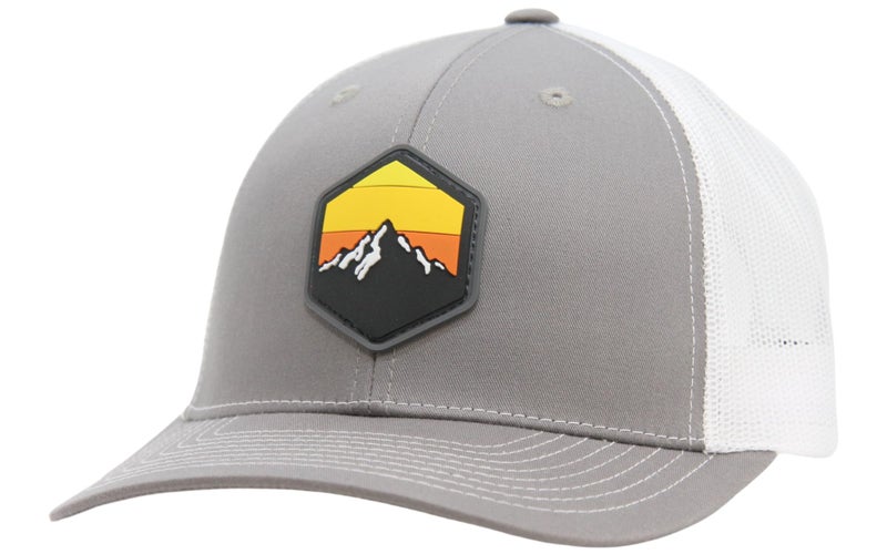 LINDO Trucker Hat - Mountain Sky (Graphite/White) - Image 1